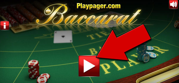Baccarat Online game screen 1