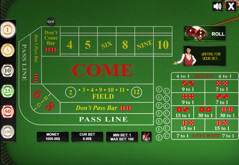 Play Craps Online