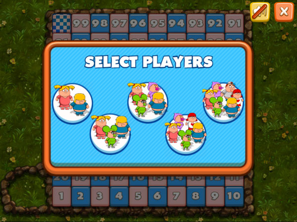 Snake and Ladders players