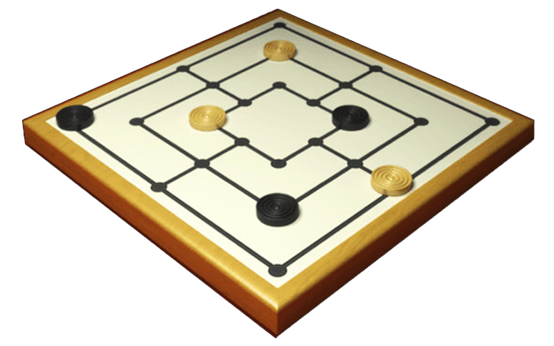 Free Nine Men's Morris online game - Playpager.com Game