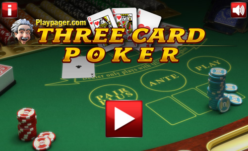 Début du Poker à 3 cartes