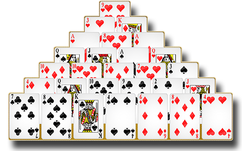 Free Pyramid Solitaire online game - Playpager.com Game