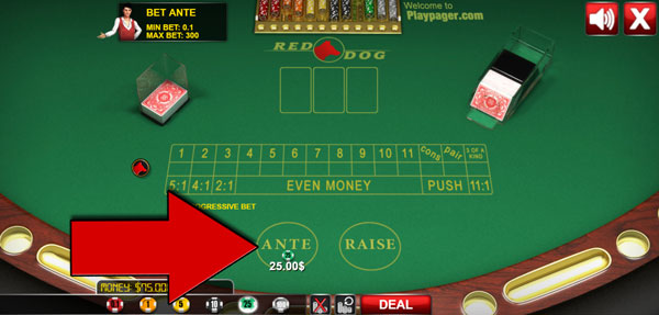 Red Dog  game screen 3