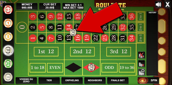 Roulette Online game screen 3